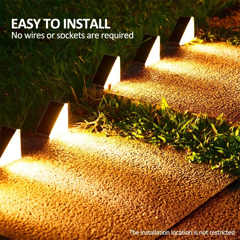 i-Luxor Aura Step – Luce Solare da Esterno RGB per Scale e Giardini