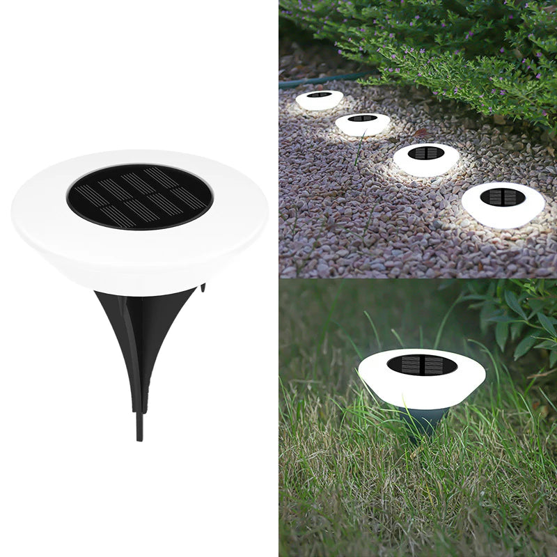 i-Luxor Solar Luci Solari da Giardino (1 o 4 Pezzi) – 14 LED Impermeabili IP65