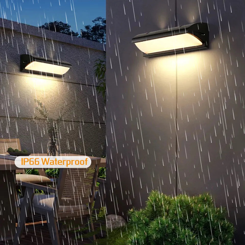 i-Lux Guard – Applique LED da Esterno con Sensore Radar e Protezione IP66