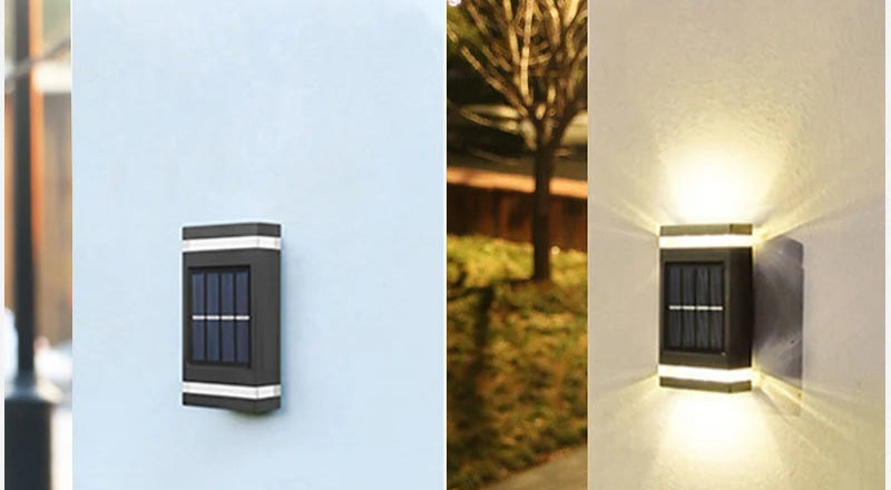 i-Lux Solis – Applique LED Solare da Esterno con Luce Su & Giù IP65