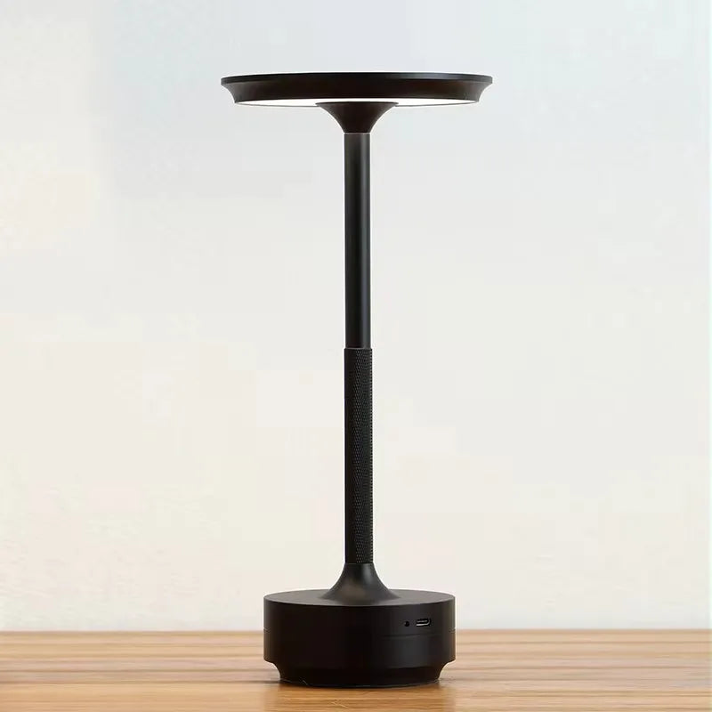 i-Lus AURA – Lampada da Tavolo LED Touch Ricaricabile 3 Tonalità