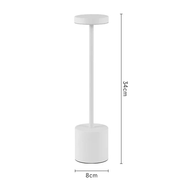 i-Lus VERA 2 – Lampada da Tavolo LED Touch Ricaricabile con Dimmer Continuo