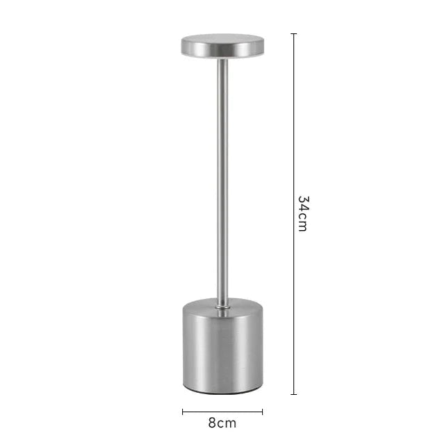 i-Lus VERA 2 – Lampada da Tavolo LED Touch Ricaricabile con Dimmer Continuo