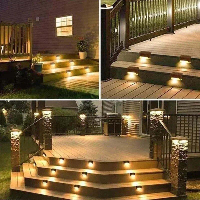 i-Luxor Step Glow – Mini Luci Solari da Esterno per Scale e Giardino