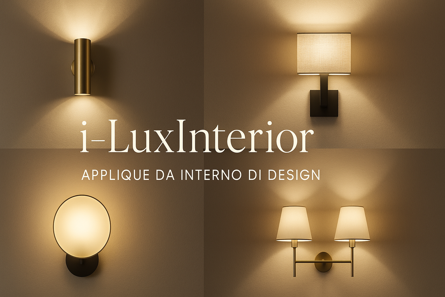 i-LuxInterior – Applique da Interno di Design