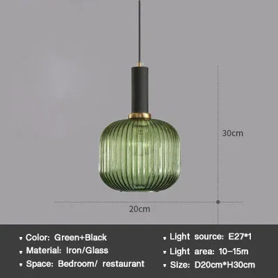 i-LuxCeiling Nordic Glow – Lampada Sospesa in Vetro