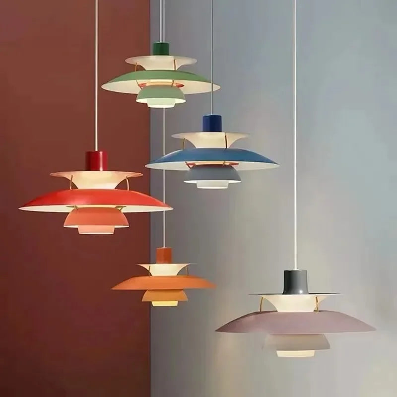 i-lumina Loui Umbrella – Lampada a Sospensione Danish Design Multicolor