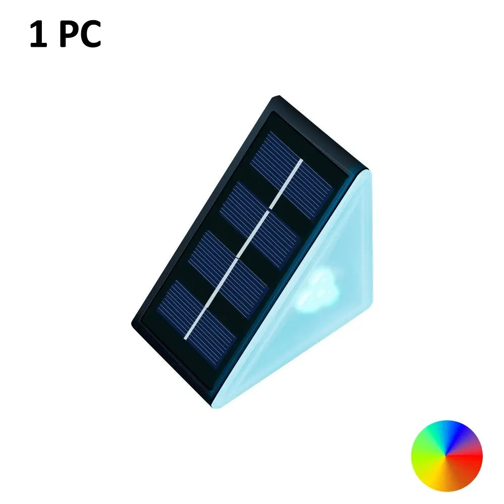 i-Luxor Aura Step – Luce Solare da Esterno RGB per Scale e Giardini