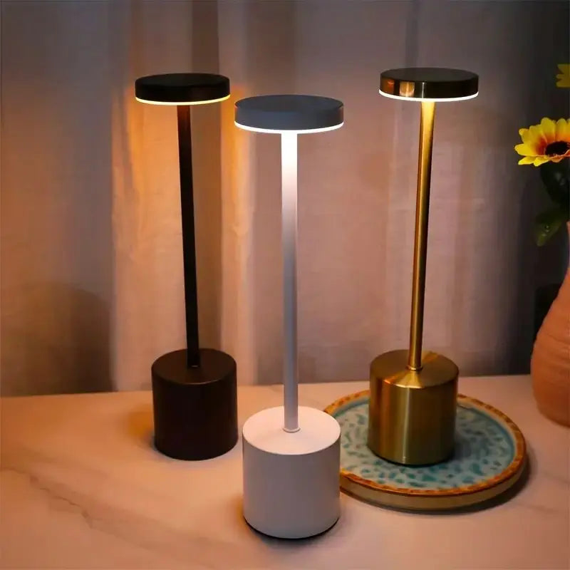 i-Lus LINEA – Lampada da Tavolo LED Touch Ricaricabile I-Shape