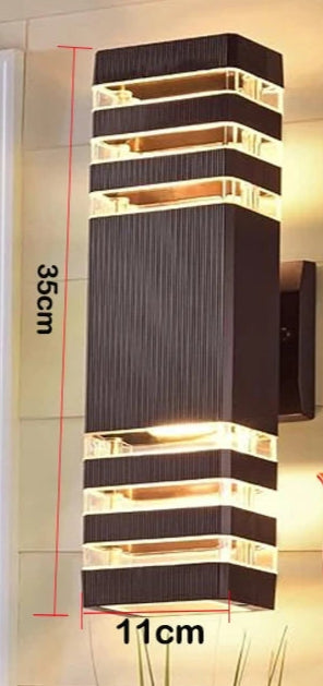 i-Lux Vibe – Applique LED Up & Down da Esterno con Attacco E27 IP65