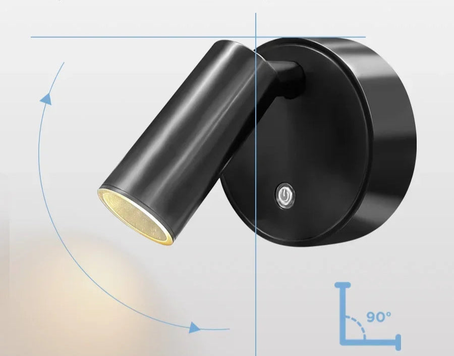 i-Lux Orb – Lampada Touch LED Ricaricabile da Parete con Supporto Magnetico e Luce Regolabile