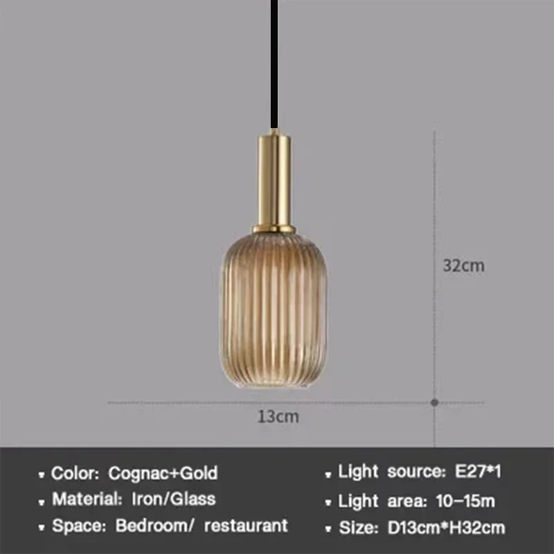 i-LuxCeiling Nordic Glow – Lampada Sospesa in Vetro