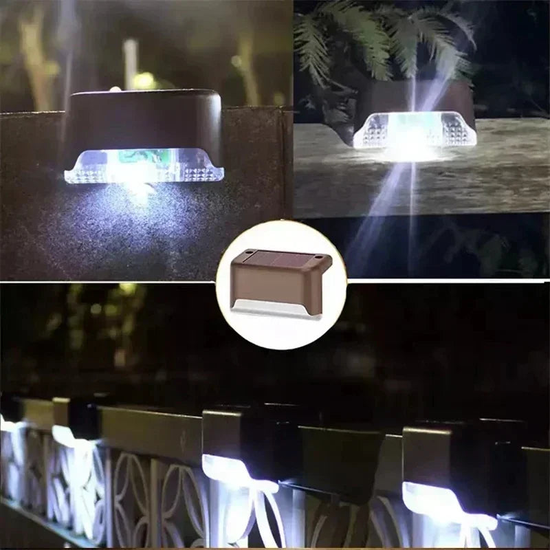 i-Luxor Step Glow – Mini Luci Solari da Esterno per Scale e Giardino
