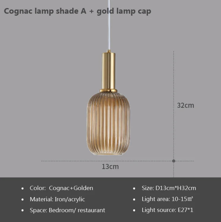 i-LuxCeiling Nordic Glow – Lampada Sospesa in Vetro