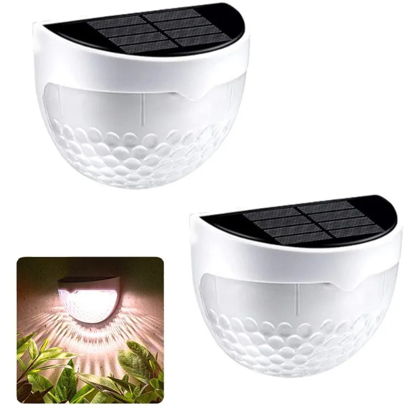i-Lux Step – Coppia di Luci Solari LED per Scale e Recinzioni da Esterno