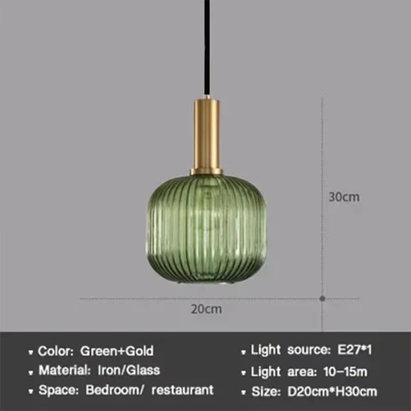 i-LuxCeiling Nordic Glow – Lampada Sospesa in Vetro