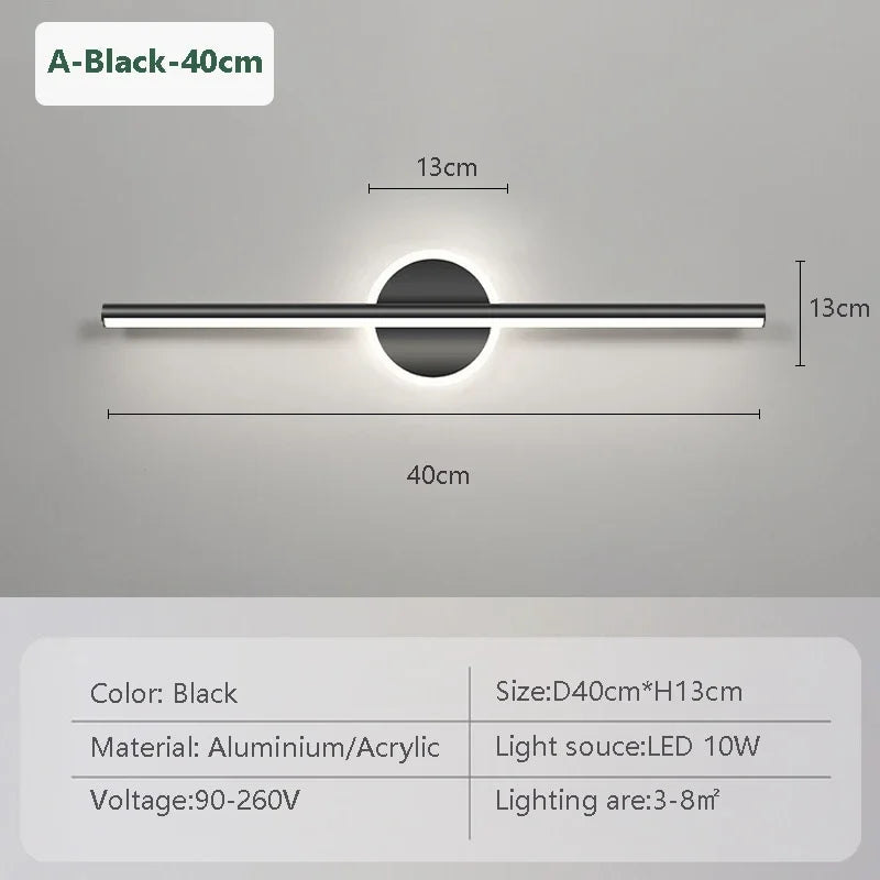 i-LuxInterior GoldLine – Applique LED Elegante