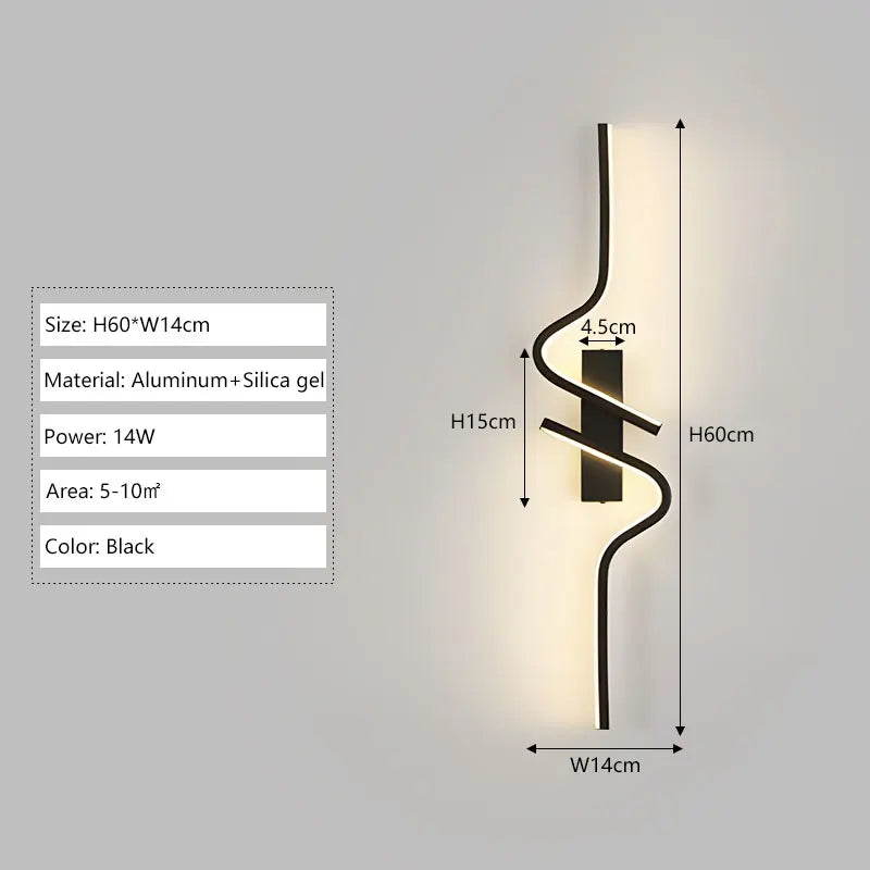 i-LuxInterior Edge – Applique LED a Fascio Up&Down per Interni Moderni