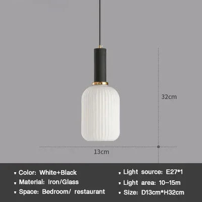 i-LuxCeiling Nordic Glow – Lampada Sospesa in Vetro
