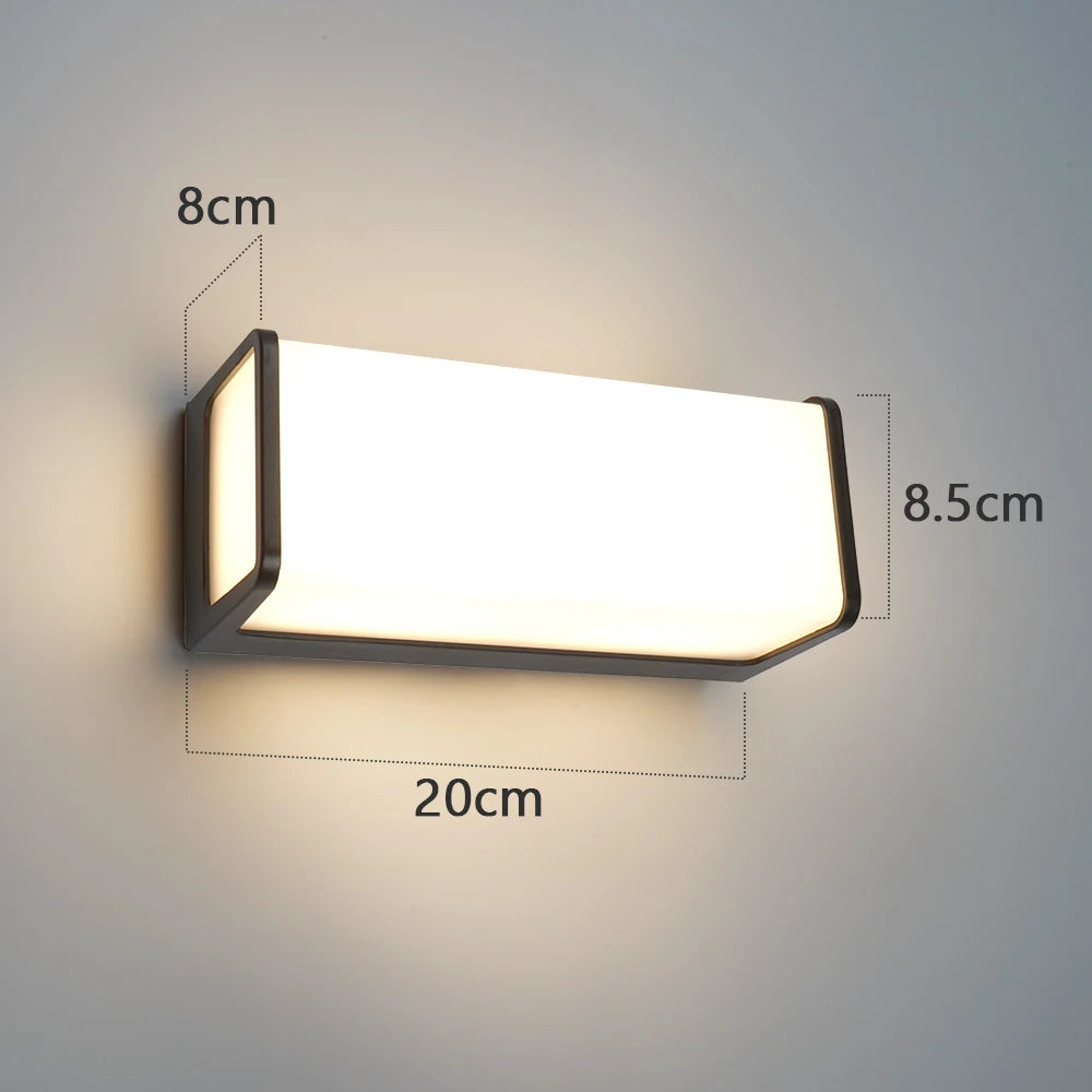 i-Lux Aura – Applique LED Moderna da Esterno IP65