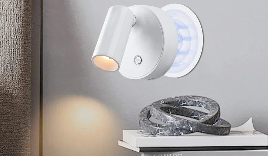 i-Lux Orb – Lampada Touch LED Ricaricabile da Parete con Supporto Magnetico e Luce Regolabile
