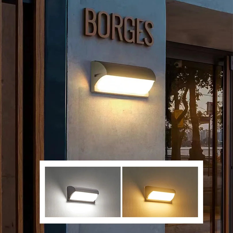 i-Lux Guard – Applique LED da Esterno con Sensore Radar e Protezione IP66