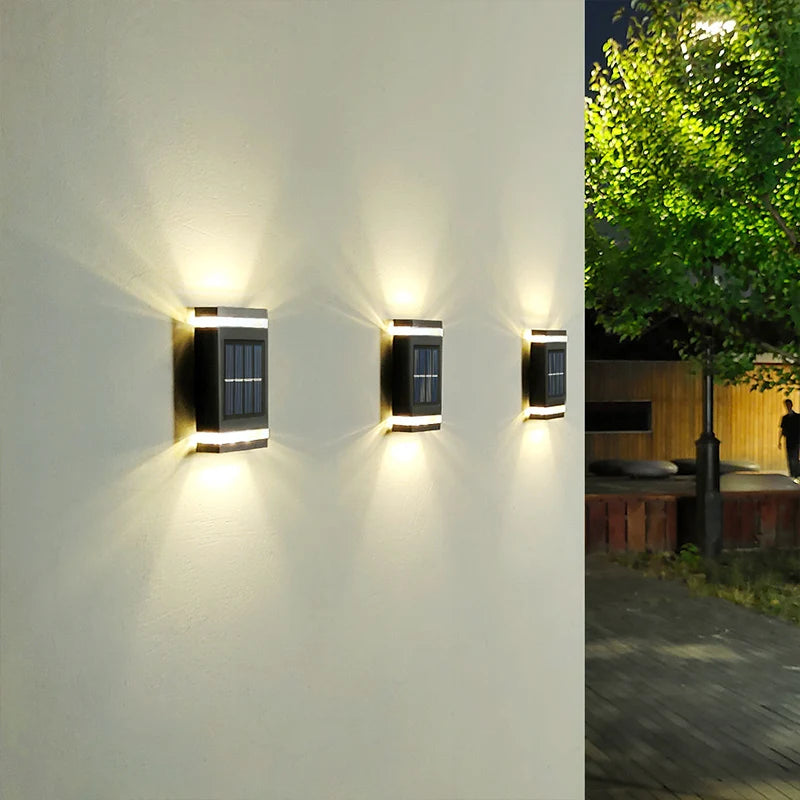 i-Lux Solis – Applique LED Solare da Esterno con Luce Su & Giù IP65