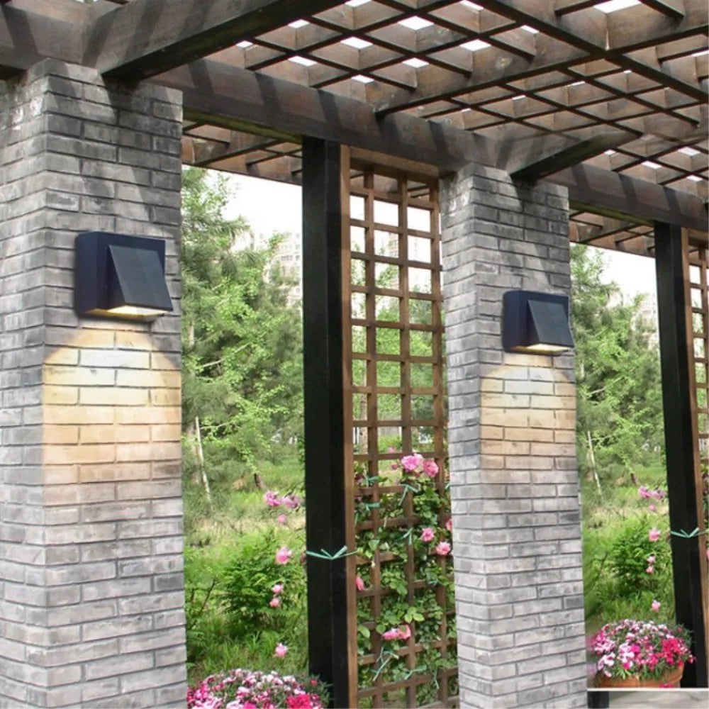 i-Luxor CubeLampada da parete LED moderna in alluminio, impermeabile IP65 per interno ed esterno