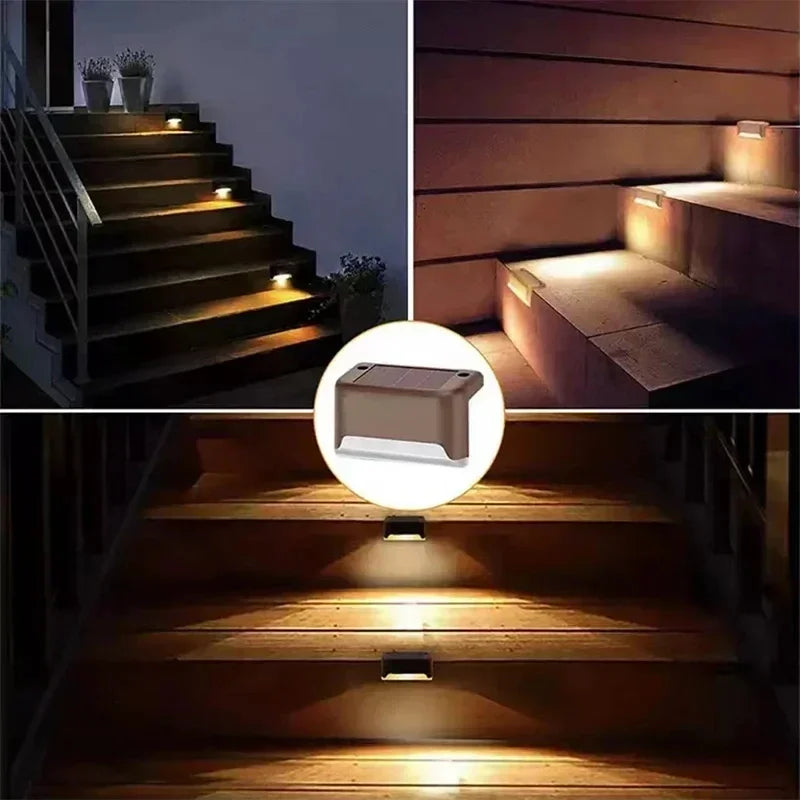 i-Luxor Step Glow – Mini Luci Solari da Esterno per Scale e Giardino