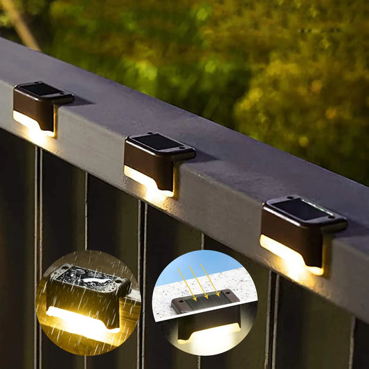 i-Luxor Step Glow – Mini Luci Solari da Esterno per Scale e Giardino