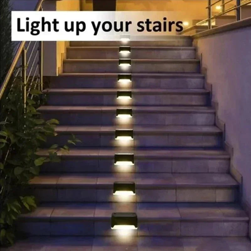 i-Luxor Step Glow – Mini Luci Solari da Esterno per Scale e Giardino
