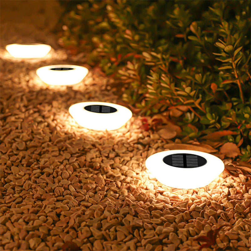 i-Luxor Solar Luci Solari da Giardino (1 o 4 Pezzi) – 14 LED Impermeabili IP65
