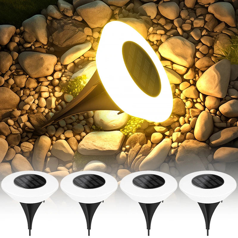 i-Luxor Lumen Spot – Lampada Solare da Giardino a LED 360°