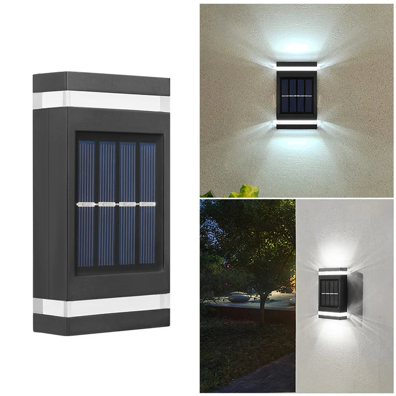 i-Lux Solis – Applique LED Solare da Esterno con Luce Su & Giù IP65