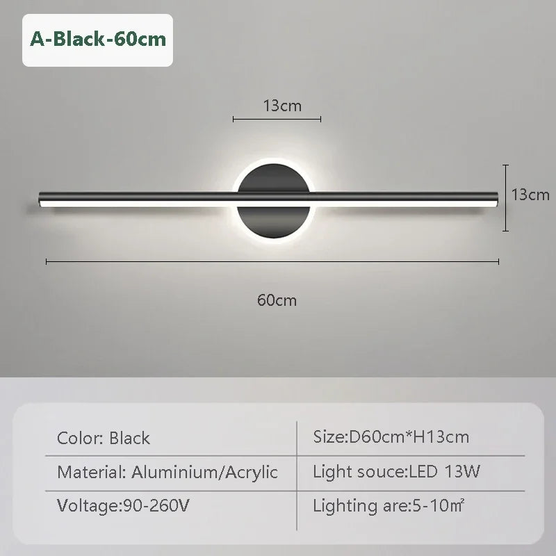 i-LuxInterior GoldLine – Applique LED Elegante